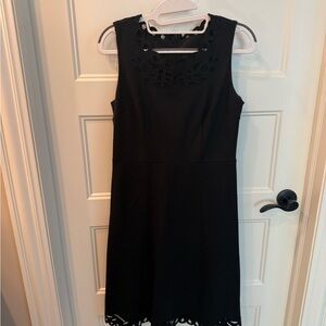 Talbots Black Sleeveless Mini Dress